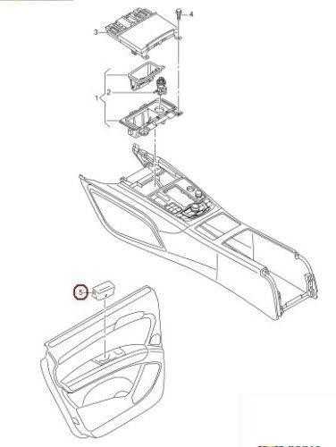 VAG Naujas originalus AUDI VOLKSWAGEN kairysis galinis durų juodas peleninė 4G8857405A6PS OEM