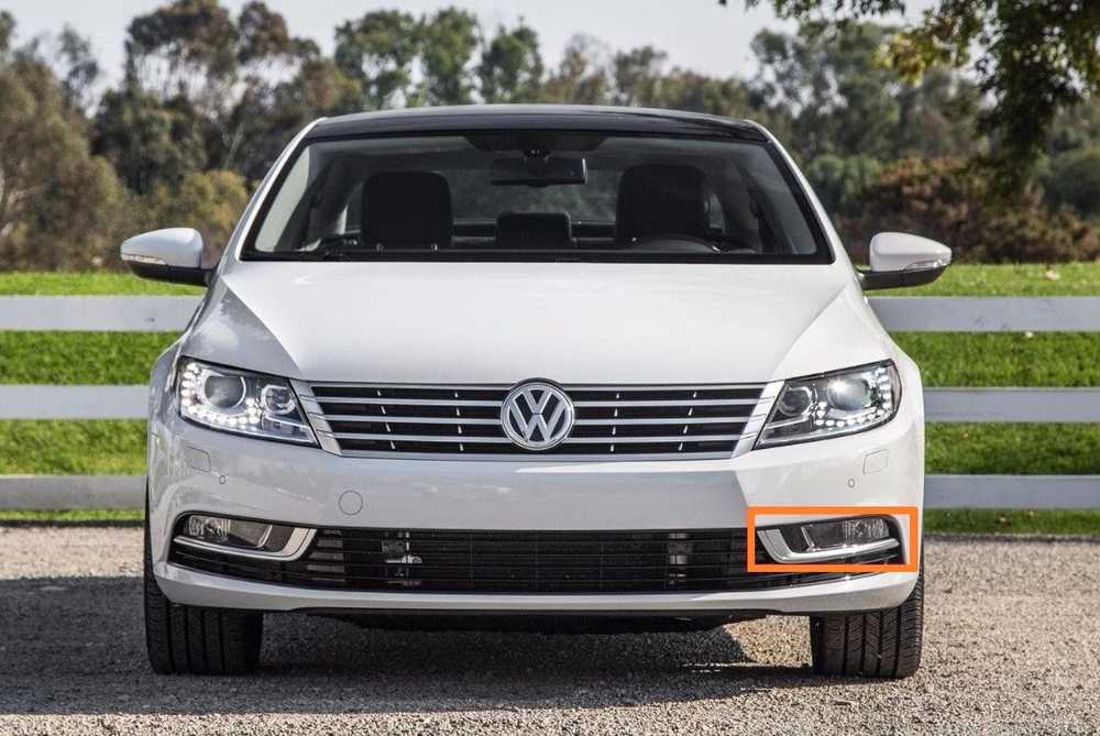 VAG Naujas originalus Volkswagen CC priekinis kairysis bamperio apatinis rūko žibinto groteles 3C8854661041