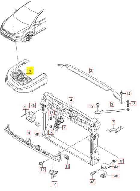 VAG Naujas originalus VOLKSWAGEN E-GOLF MK7 variklio dangtis juodu apvadu 5GE806441 OEM