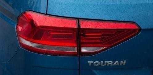 VAG Naujas originalus VOLKSWAGEN Touran chromuotas bagažinės dangčio ženklelis 1T0853687C739