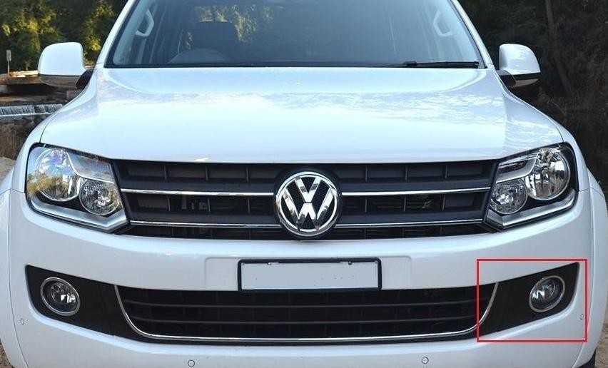 VAG NAUJAS ORIGINALUS VW AMAROK PRIEKINIS BUFERIS K/A KAIŠTIS KAIRĖS PUSĖS RŪKO ŠVIESOS APDAILA 2H7807489 RYP