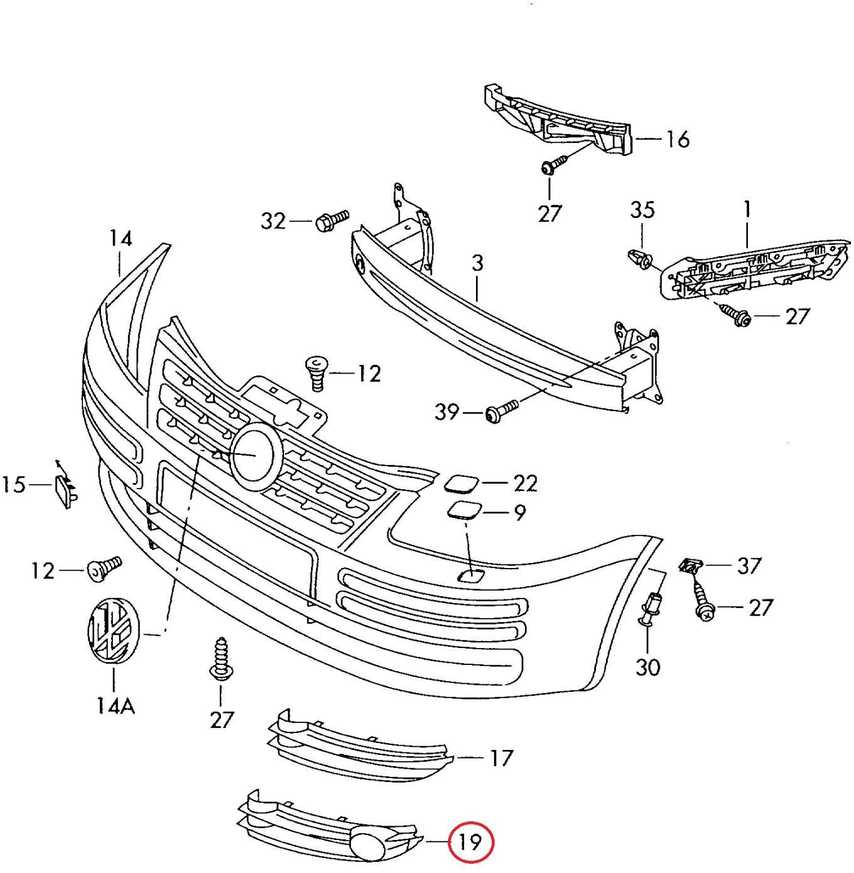 VAG Naujas originalus VW CADDY priekinis bamperis rūko žibinto lempos grotelių dešinė 2K0853684A7G9 OEM