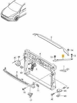 VAG NAUJAS ORIGINALUS VW GOLF KAIRĖS PUSĖS ŽIBINTO VIRŠUTINIS PRIEKINIS PANELE PARAMOS LAIKIKLIS 5G0805931