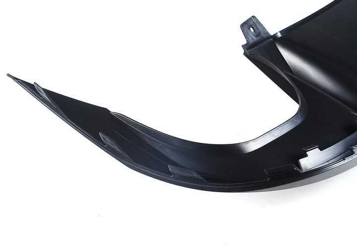 VAG NAUJAS ORIGINALUS VW JETTA GLI 2011-2014 GALINIS BAMPERO DIFUZORIUS Juodas 5C6807433D