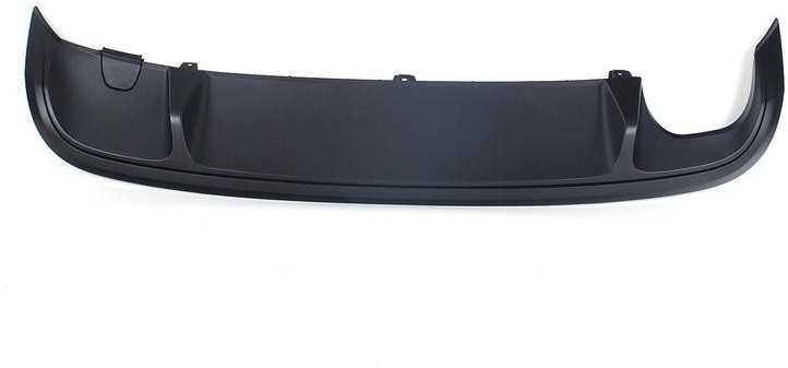 VAG NAUJAS ORIGINALUS VW JETTA GLI 2011-2014 GALINIS BAMPERO DIFUZORIUS Juodas 5C6807433D