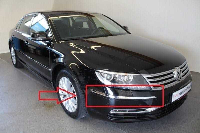 VAG Naujas originalus VW Phaeton 2011-2016 chromuotas dešinysis apsauginis juostelė 3D0807718G2ZZ OEM