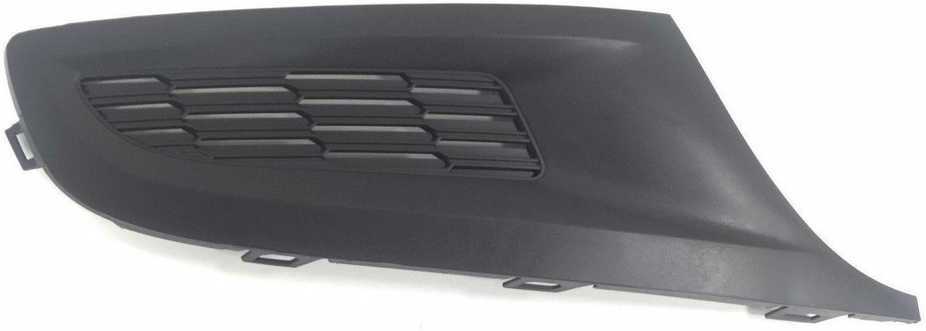 VAG NAUJAS ORIGINALUS VW POLO 10-14 PRIEKINIS BUFERIS DEŠINĖS PUSĖS GROTELIŲ APDAILA JUODA 6R0853666C 9B9
