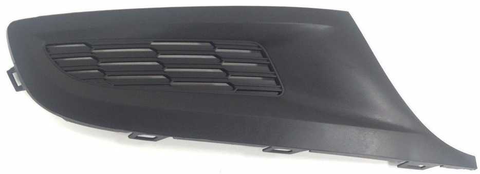 VAG NAUJAS ORIGINALUS VW POLO 10-14 PRIEKINIS BUFERIS DEŠINĖS PUSĖS GROTELIŲ APDAILA JUODA 6R0853666C 9B9