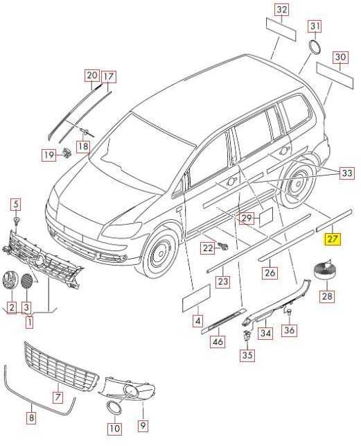 VAG Naujas originalus VW TOURAN (07-15) galinis dešinės pusės durų apsauginis juostelė 1T0853754E9B9