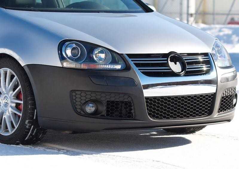 VAG Naujas VW Golf Mk5 GTI 04-09 Priekinis buferis apatinis centrinis grotelių tinklelis 1K0853677B9B9