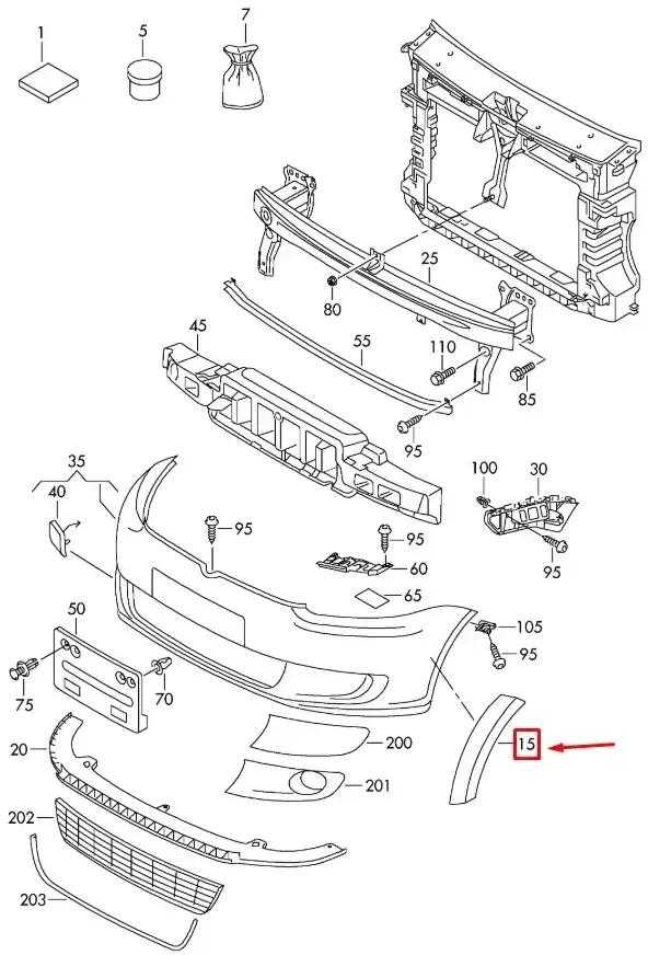 VAG NAUJAS VW TOURAN 1T KAIRĖS PRIEKINĖS APATINĖS RATO ARKOS DANGTIS 1T0805583A9B9 ORIGINALUS