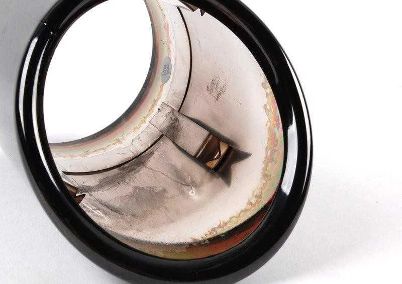 VAG Nauji originalūs Audi A4 A5 A6 Q5 išmetimo vamzdžių antgaliai juodame chromo 8K0071761A