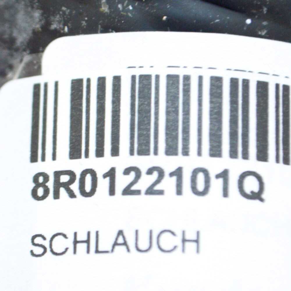 VAG OEM 8R0122101Q viršutinė radiatoriaus aušinimo skysčio žarna Audi Q5 3.0L V6 2014-2016