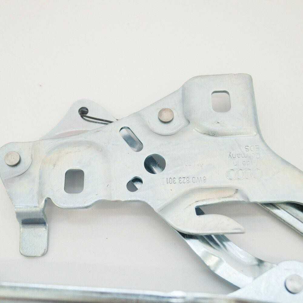 VAG OEM AUDI A4 AVANT B9 KAPOTĖS KAIRĖS PUSĖS VERSLĖS 8W0823301D ORIGINALUS