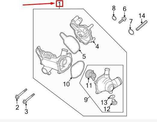 VAG OEM AUDI A8 4H D4 vandens siurblio mazgas originalus 079121013T