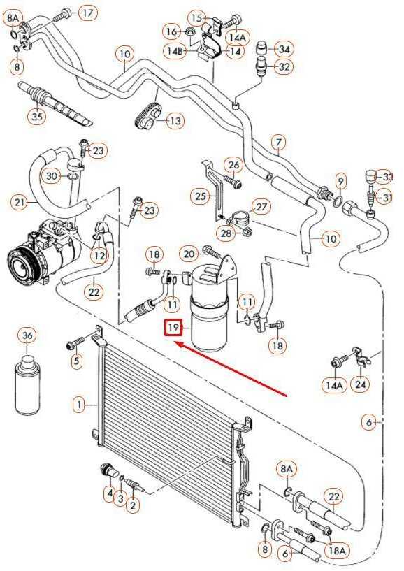 VAG OEM AUDI A8 D3 A/C RECEIVER DRIER 4E0820189Q ORIGINALUS