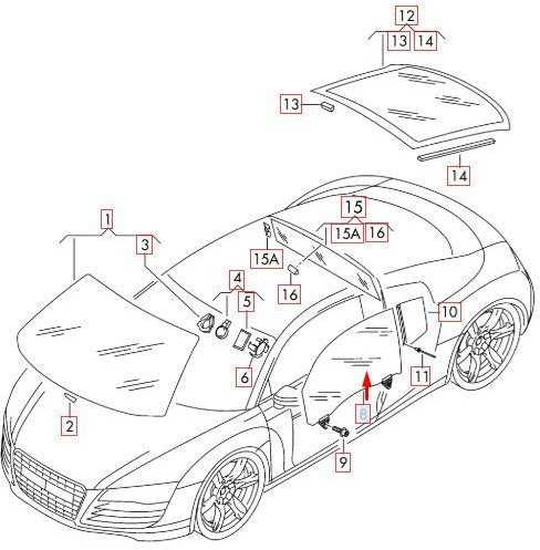 VAG OEM AUDI R8 42 PRIEKINIŲ KAIRĖS PUSĖS DURŲ LANGO STIKLAS 420845201A ORIGINALUS