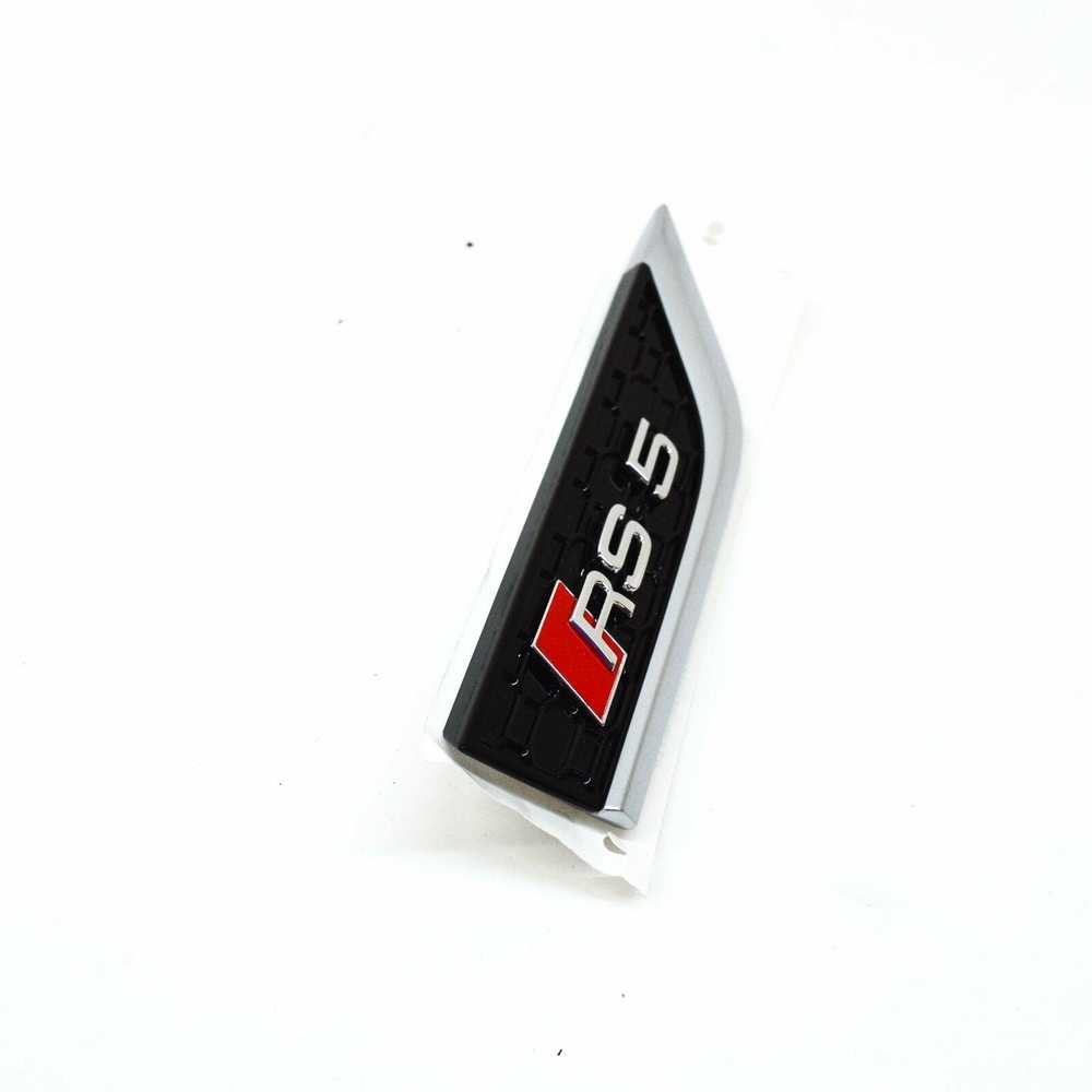 VAG OEM AUDI RS5 SPORTBACK 8W6 PRIEKINIS DEŠINIS KAPOTAS EMBLEMA 8W6853602DPUZ ORIGINALI