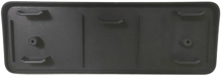 VAG AUDI RS6 Quatro 38х13 cm Blizgantis Juodas Licencijos Plokštelės Laikiklis Originalus 4G0807285ST94