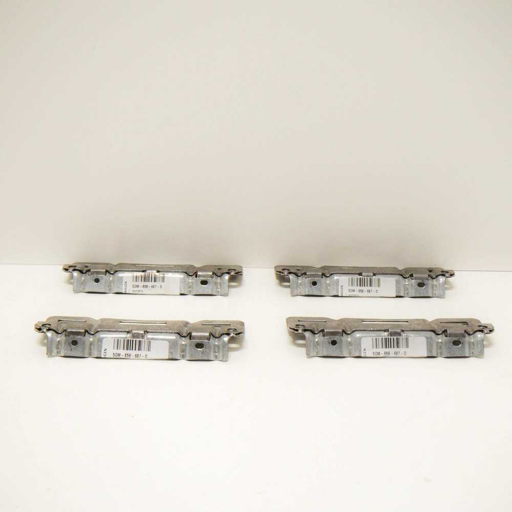 VAG OEM VOLKSWAGEN GOLF MK7 GRAB HANDLE BRACKET X4 5GM858687D ORIGINALUS