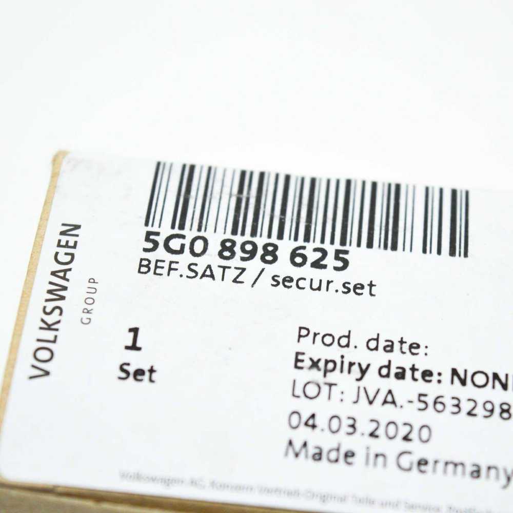 VAG OEM VOLKSWAGEN GOLF MK7 PRIEKINIO KAPOTO MONTAVIMO DETALĖS 5G0898625 ORIGINALIOS