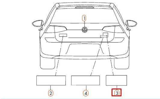 VAG OEM VW GOLF MK7 GALINIS BAGAŽO EMBLEMA ŽENKLAS LOGOTIPAS 5G0853675D2ZZ ORIGINALUS