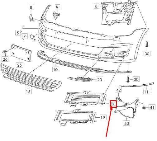VAG OEM VW GOLF MK7 PRIEKINIO BUFERIO DEŠINIO VENTILIACIJOS GROTELĖ 5G0807028041 ORIGINALI