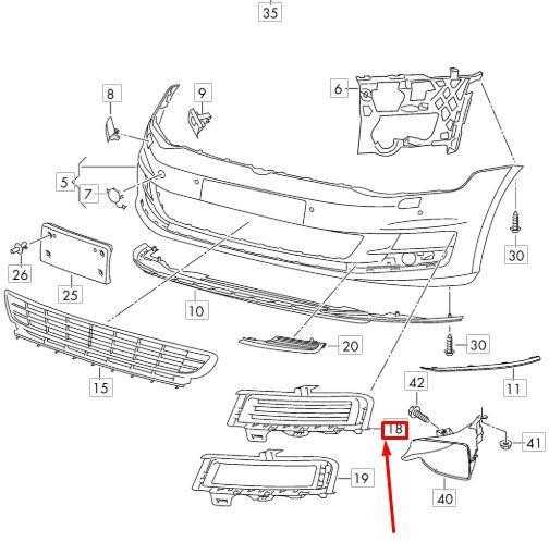 VAG OEM VW GOLF MK7 PRIEKINIO BUFERIO KAIRĖS PUSĖS VENTILIACINĖ GROTELĖ 5G0807027041 ORIGINALI