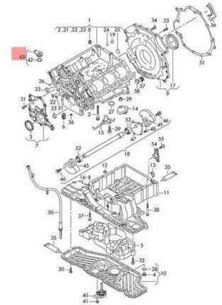 VAG ORIGINAL Dangtelis OE AUDI VW Audi A4 Avant S4 A5 S5 Kabriolet 059121155BK