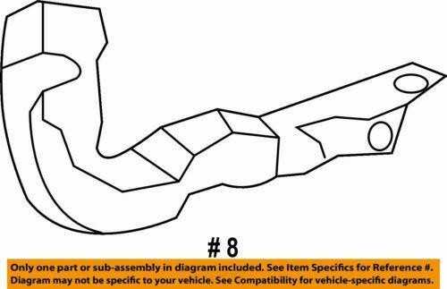 VAG ORIGINAL Gidas skyrius kairėje OEM AUDI Audi A3 Cabriolet 8V5807183