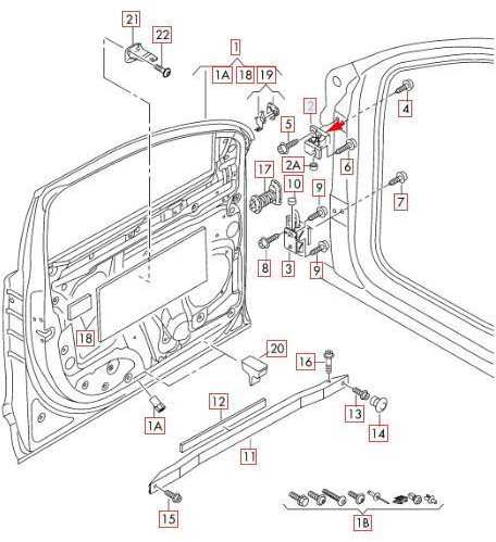VAG Originali durų vyrių Audi 4L0831401B