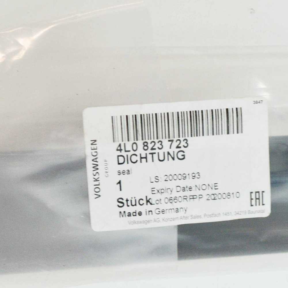 VAG Originali sandarinimo tarpinė vandens dėžutei AUDI Q7 4L0823723
