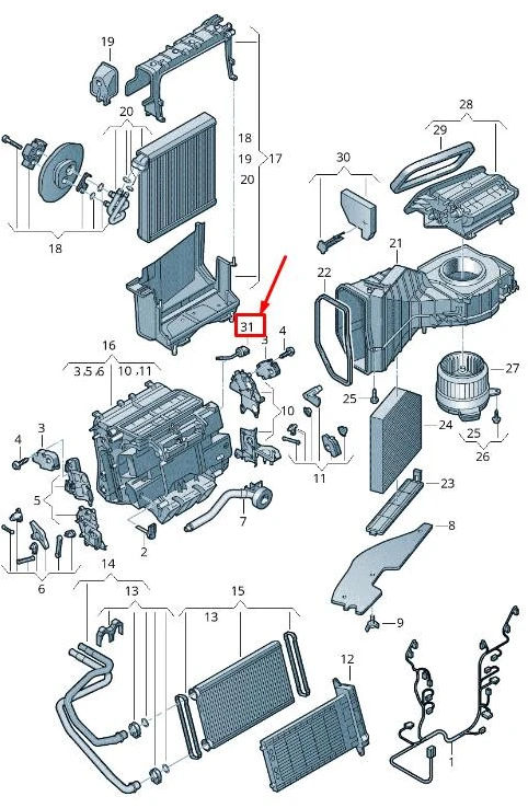 VAG Originalus 4H0907543