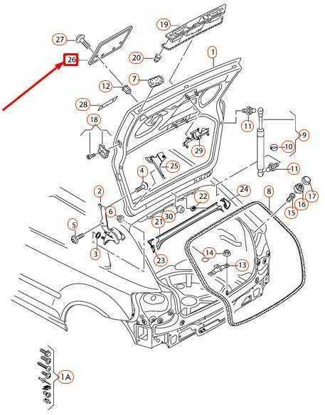 VAG Originalus apdailos elementas numerio ženklui AUDI A4 Avant S4 Quattro A6 8E0827113C1P9