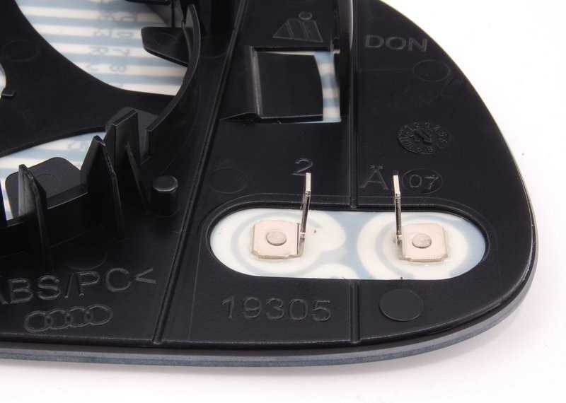VAG Originalus AUDI A3 kabrioletas asferinis veidrodžio stiklas 8K0857535F