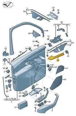 VAG Originalus Audi A4/S4 A5/S5 Priekinės Kairės Durų Apdailos Įdėklas 8W0867409RUT5 17-19