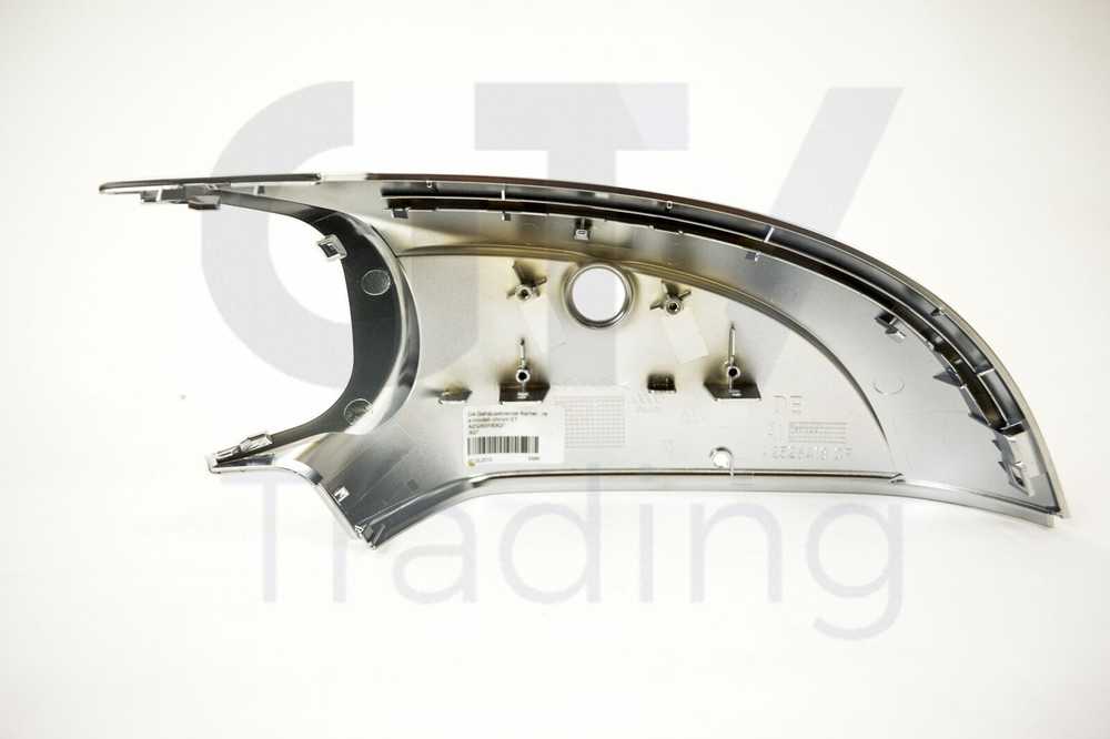 VAG Originalus AUDI A8 apdailos išorinis veidrodžio korpusas dešinysis apatinis aliuminis 4H0858524D3Q7