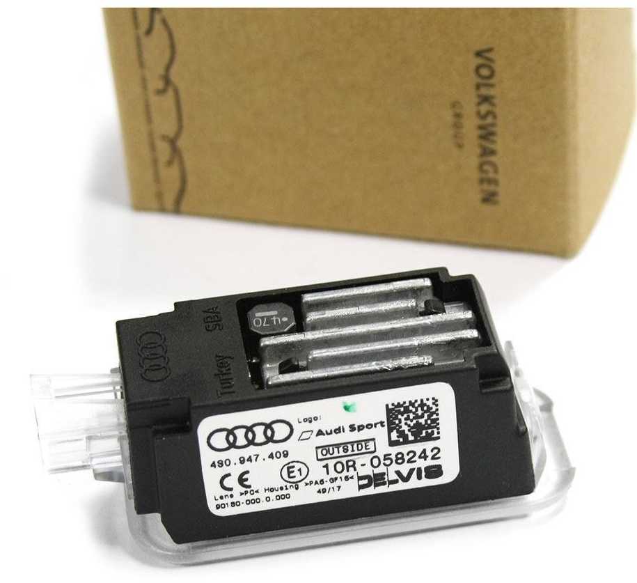 VAG Originalus AUDI Audi Rs5 Coupe Sportb. Led šviesa su \"Audi Sport\" logotipu 4S0947409