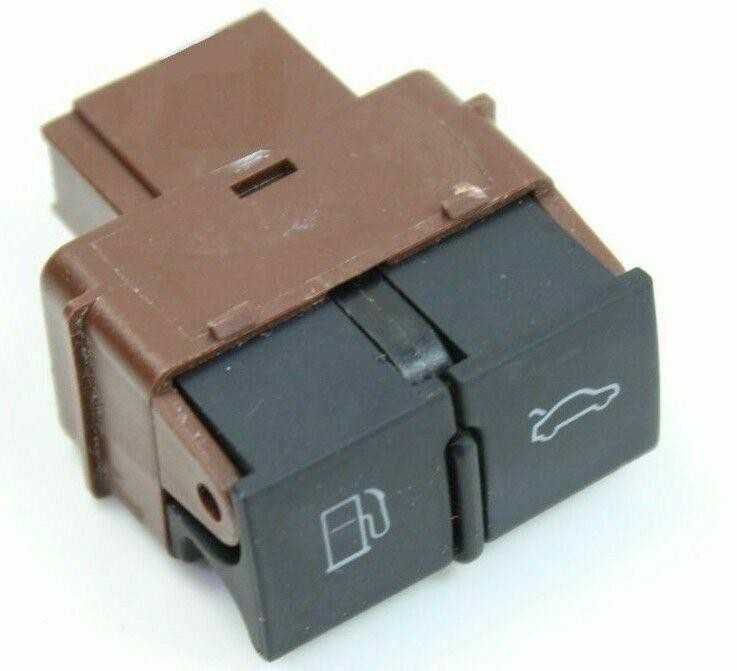 VAG Originalus Audi TT kuro dangtelio bagažinės atidarymo jungiklis juodas 8P0959833A5PR OEM