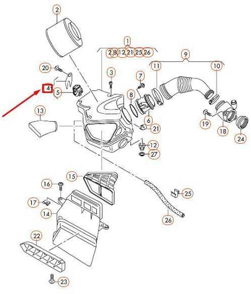 VAG Originalus Audi VW oro įsiurbimo korpuso laikiklis adapteris OE 8R0133426