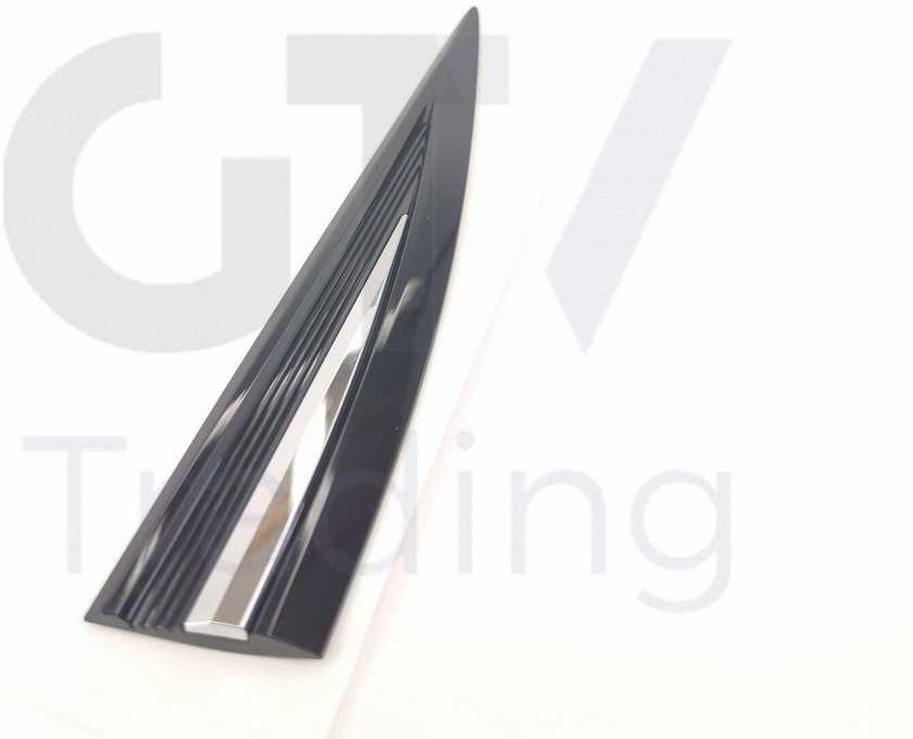 VAG Originalus aukštas blizgesys juodas chromo R-LINE ženklelis 5TA853426FOD