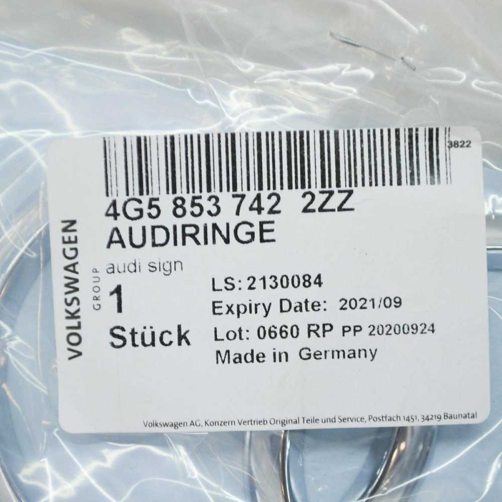 VAG Originalus Chrome audi emblema AUDI A6 Universalus S6 quattro 4G2 4G5 4G58537422ZZ