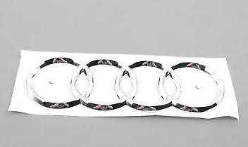 VAG Originalus Chrome Emblema AUDI A4 allroad quattro Avant S4 8K2 8K9853742A2ZZ