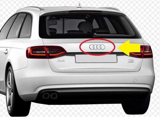 VAG Originalus Chrome Emblema AUDI A4 allroad quattro Avant S4 8K2 8K9853742A2ZZ
