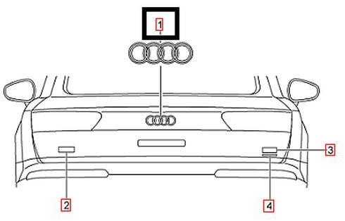 VAG Originalus Chrome Emblema AUDI Q7 4MB 4M08537422ZZ