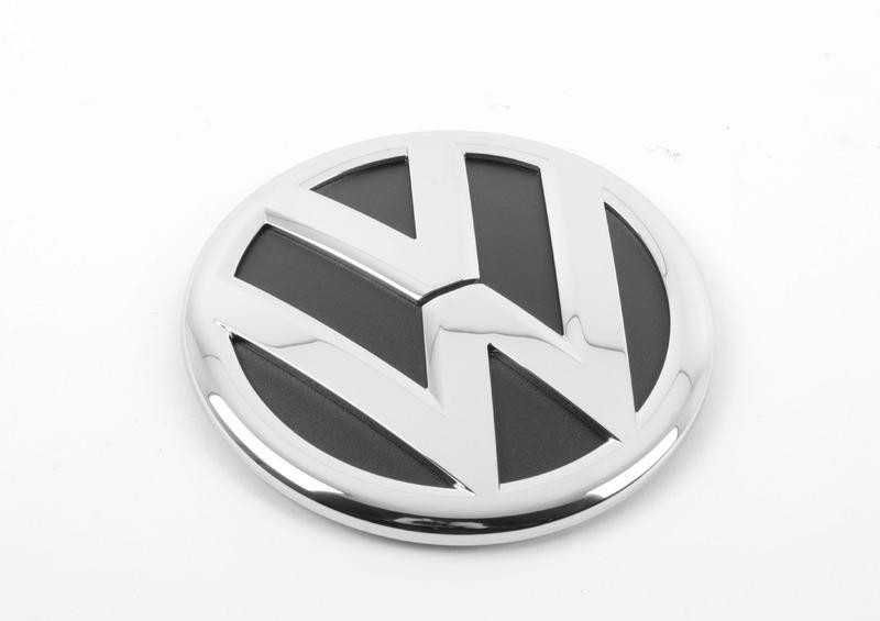 VAG Originalus Chrome Juodas Emblema VW Touareg 7P5 7P6853630AULM
