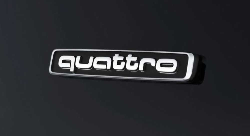 VAG Originalus Chrome QUATTRO Įrašas AUDI A3 Kabrioletas 4G08537372ZZ