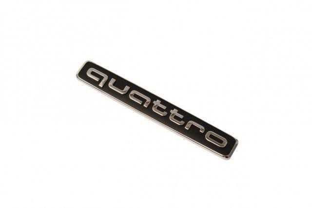 VAG Originalus Chrome QUATTRO Įrašas AUDI A3 Kabrioletas 4G08537372ZZ