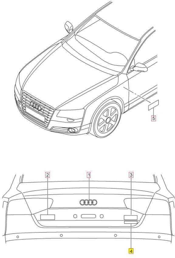 VAG Originalus Chrome QUATTRO Įrašas AUDI A3 Kabrioletas 4G08537372ZZ