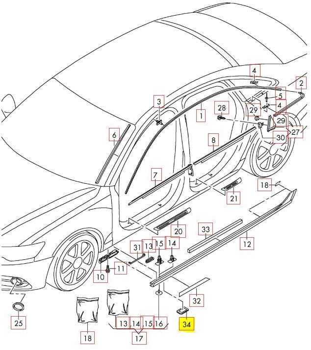 VAG Originalus galinis dangtelis AUDI A6 Avant S6 Quattro 4G0853446GRU